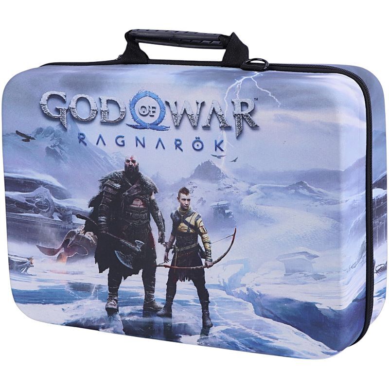 کیف کنسول بازی PS5 Slim طرح God of War Ragnarok
