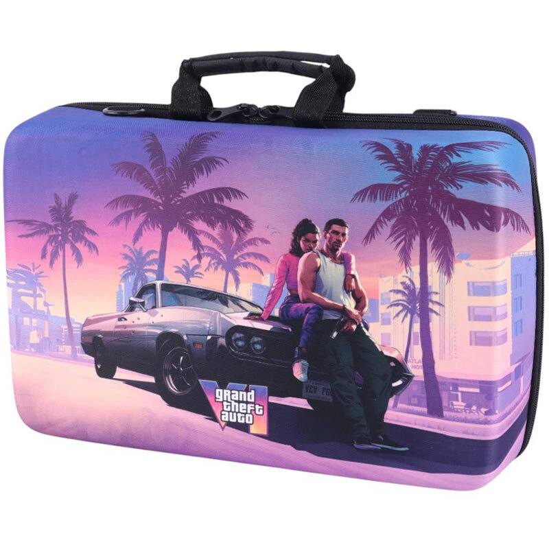 کیف کنسول بازی PS5 Slim طرح GTA VI