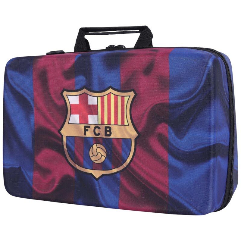 کیف کنسول بازی PS5 Slim طرح Barcelona
