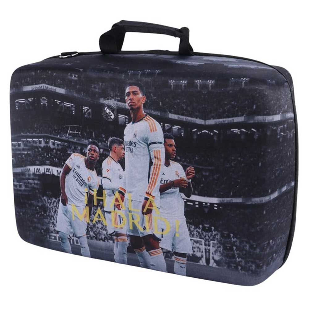 کیف PS5 Slim طرح Real Madrid