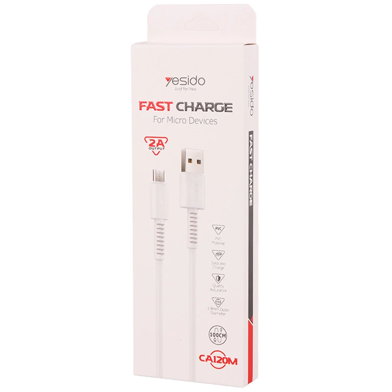 کابل شارژ اندروید Yesido مدل CA120M