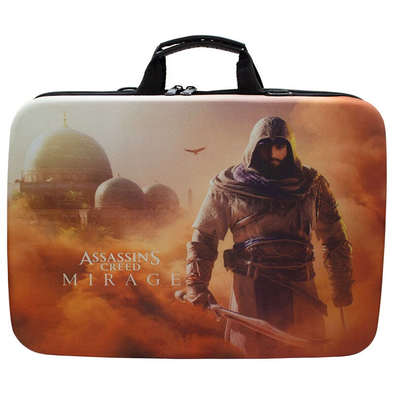کیف کنسول بازی PS5 Slim طرح Assassins Creed Mirage