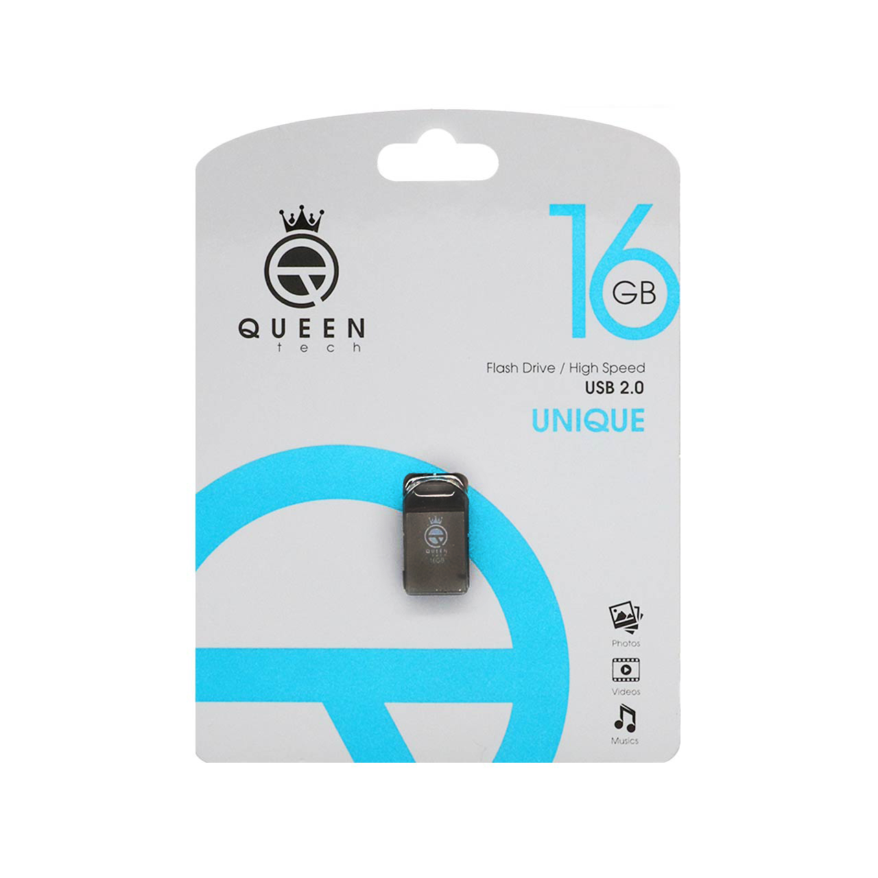 فلش مموری queen tech - unique 16 GB