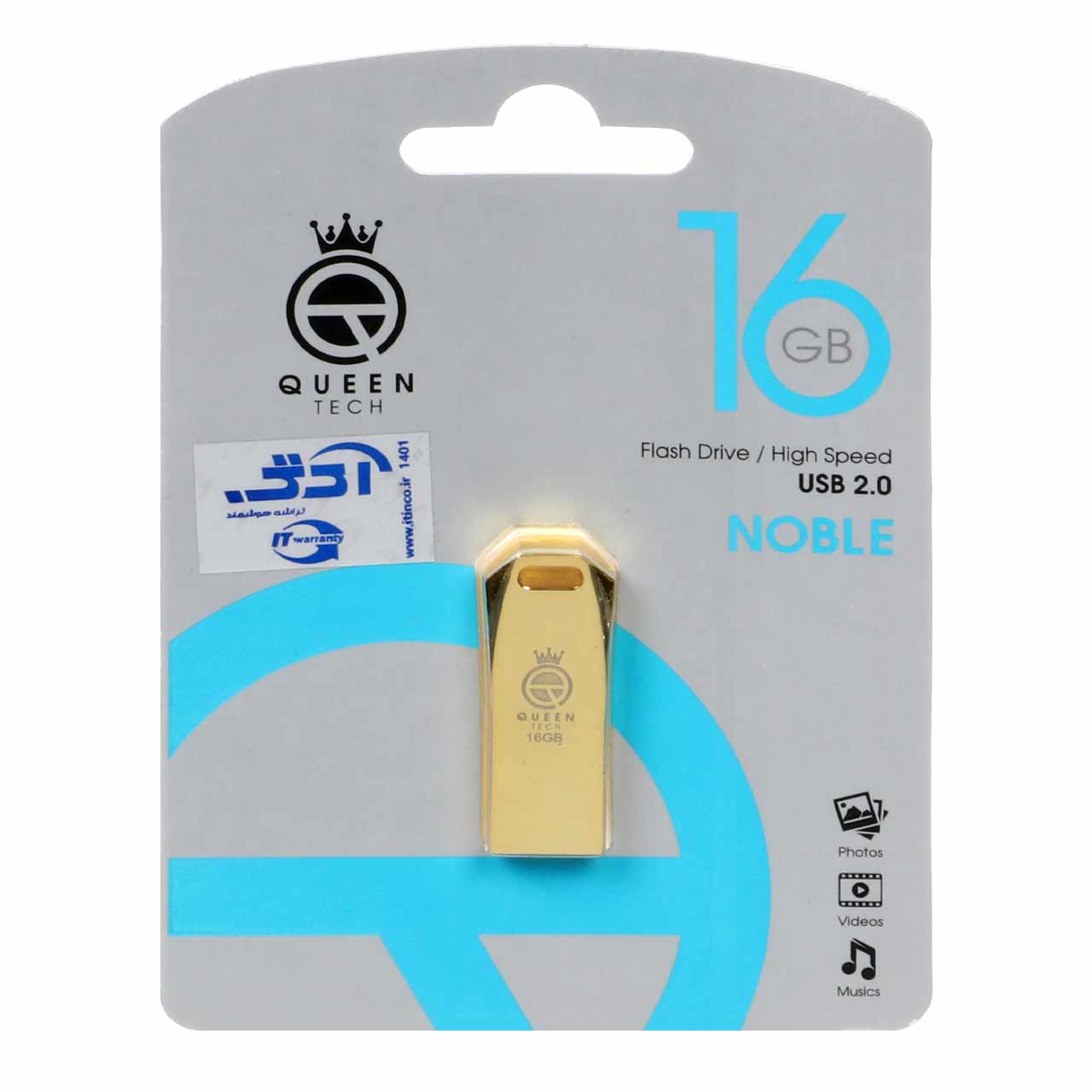 فلش مموری queen tech- noble 16 GB