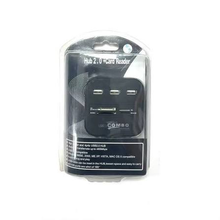 هاب hub 2.0 + card reader
