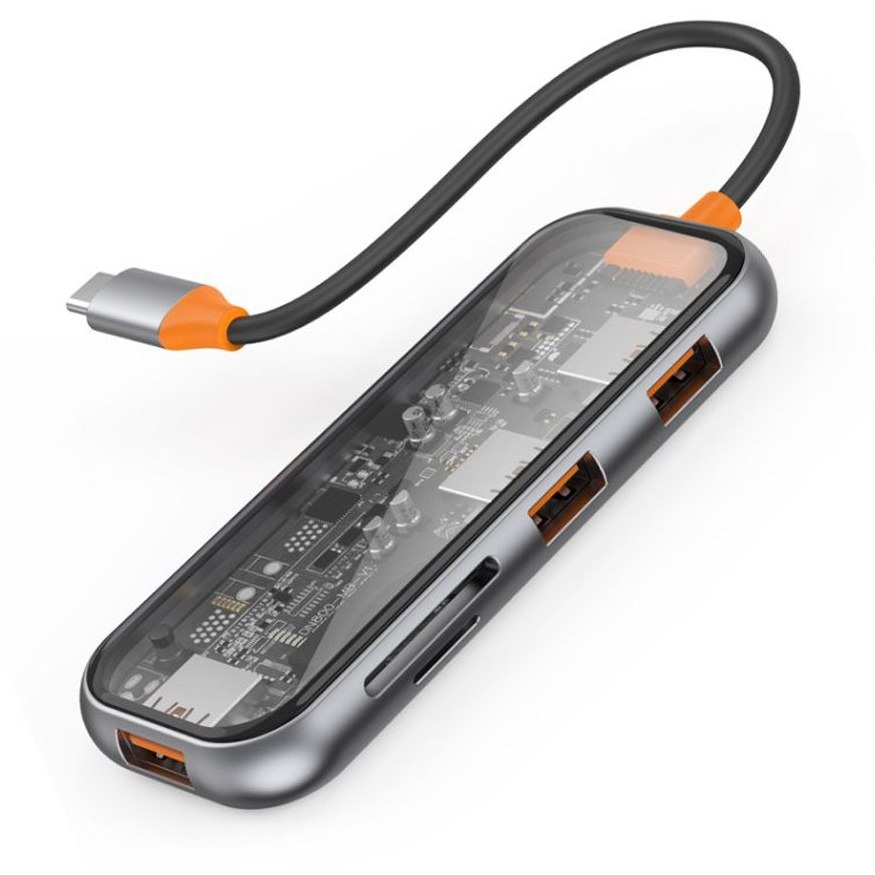 هاب 5 پورت Type-C ویوو مدل Cyber CB005