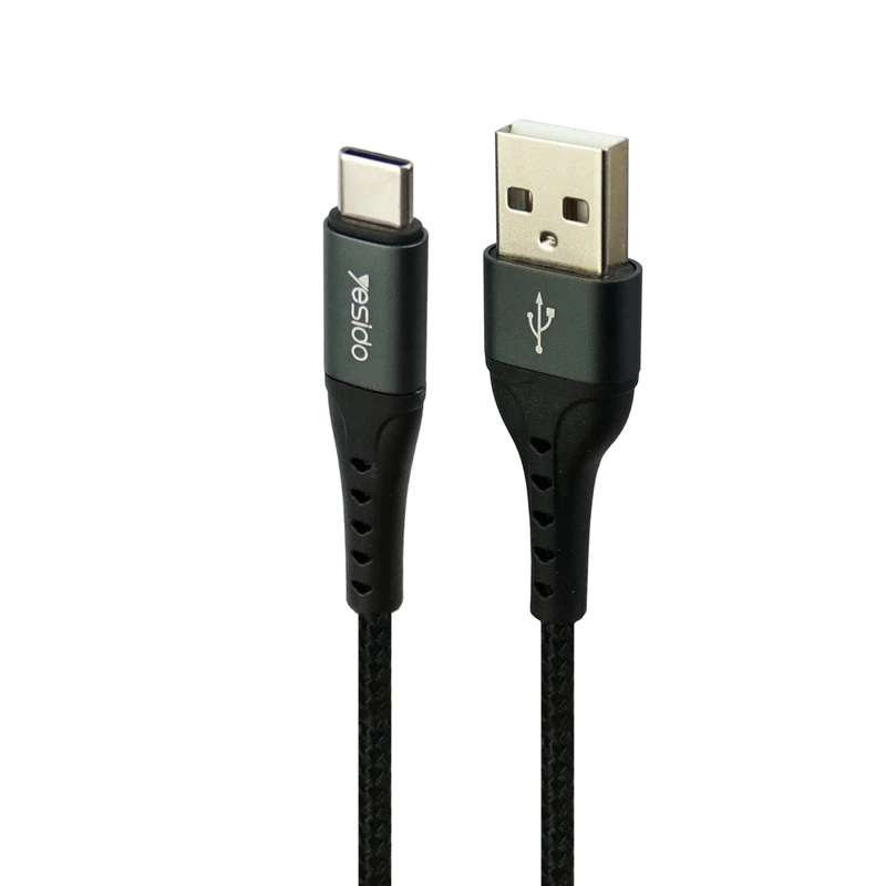 کابل تایپ سی فست شارژ 3 آمپر یسیدو CA63 طول 2 متر