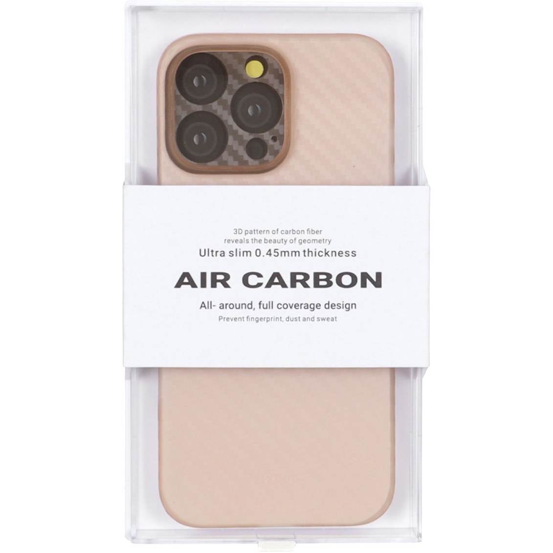قاب محافظ لنزدار Apple iPhone 16 Pro Max - Original KZDoo Air Carbon - صحرایی ( پک دار) - NTC