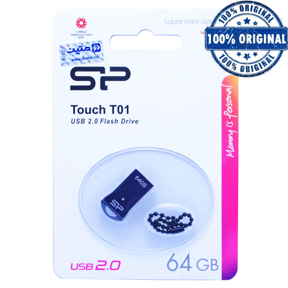 فلش سیلیکون پاور مدل Silicon Power T01 64G گارانتی متین