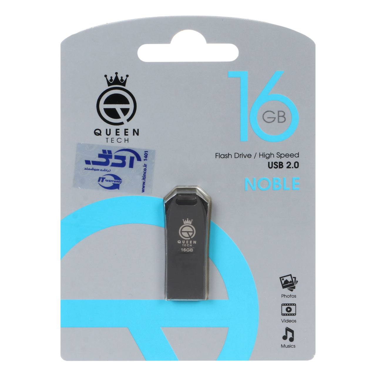 Queen Noble USB2.0 Flash Memory-16GB فلش