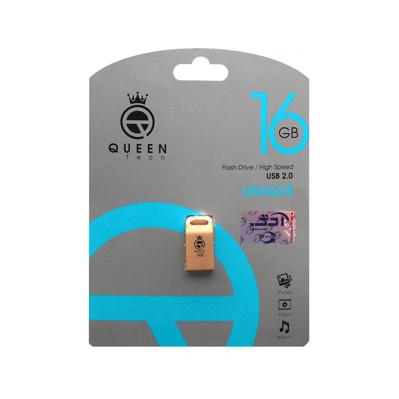 Queen Unique USB2.0 Flash Memory-16GB فلش