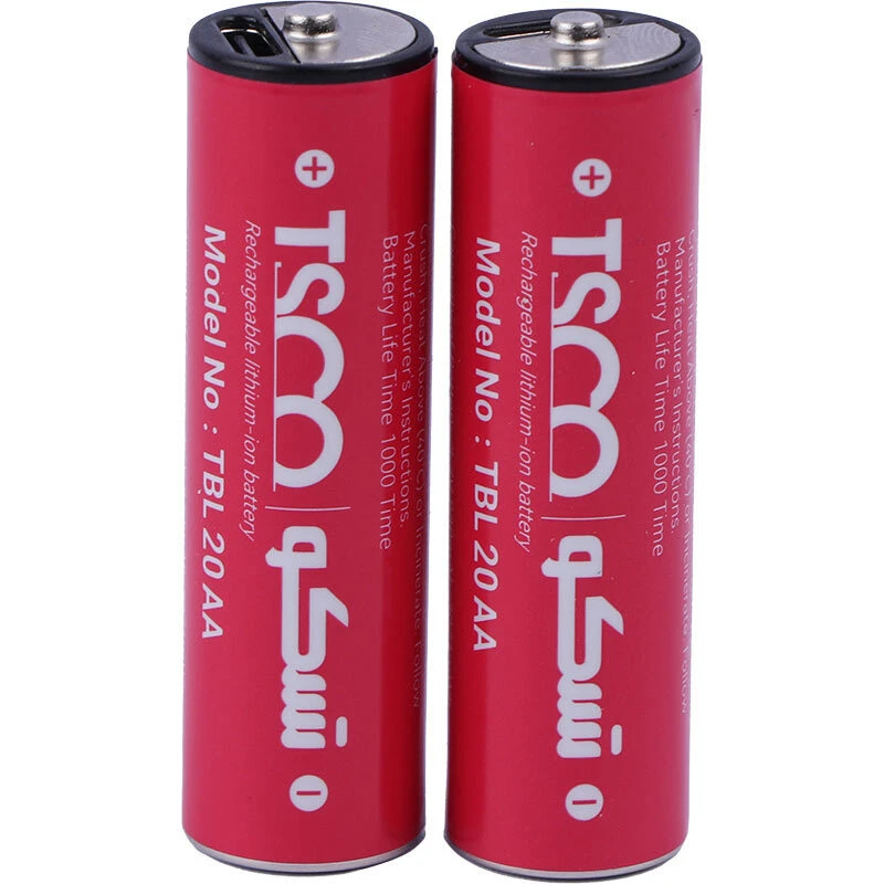 باتری قلم شارژی TSCO Type-C AA مدل TBL 20