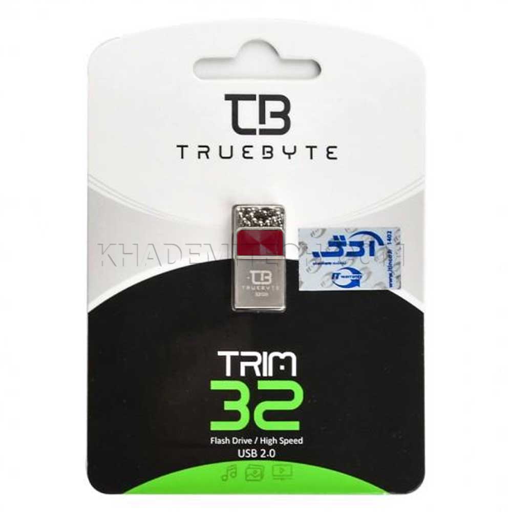 فلش تروبایت مدل TRUEBYTE TRIM 32G گارانتی مادام العمر