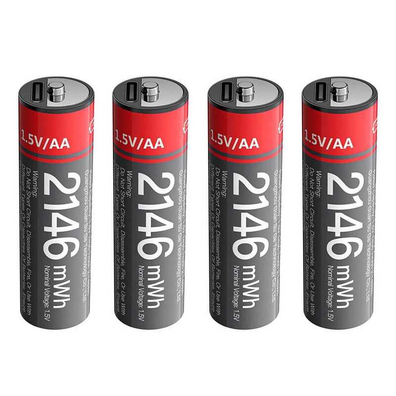 باتری چهارتایی قلمی شارژی Yesido YP88 AA 1430mAh