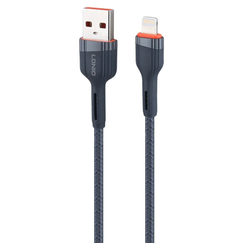 کابل لایتنینگ فست شارژ 30 وات الدینیو LS641 طول 1 متر