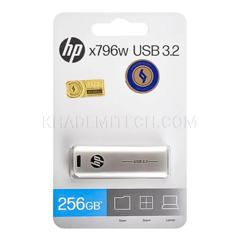 فلش اچ پی مدل hp X796W USB3.2 256G