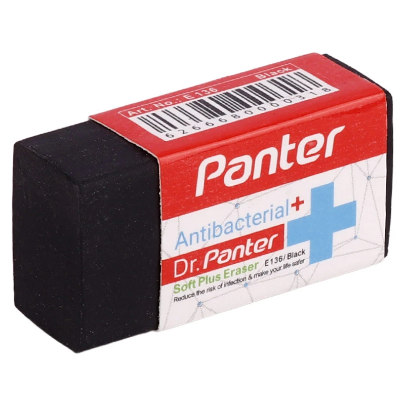 پاک کن پنتر Anti-Bacterial Soft Plus E136 بسته 2 عددی
