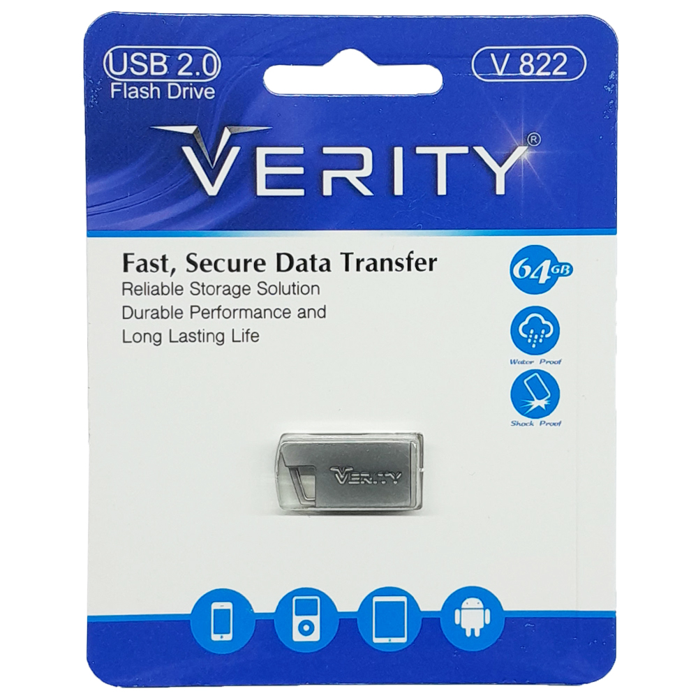 فلش وریتی مدل  V822  VERITY 64G