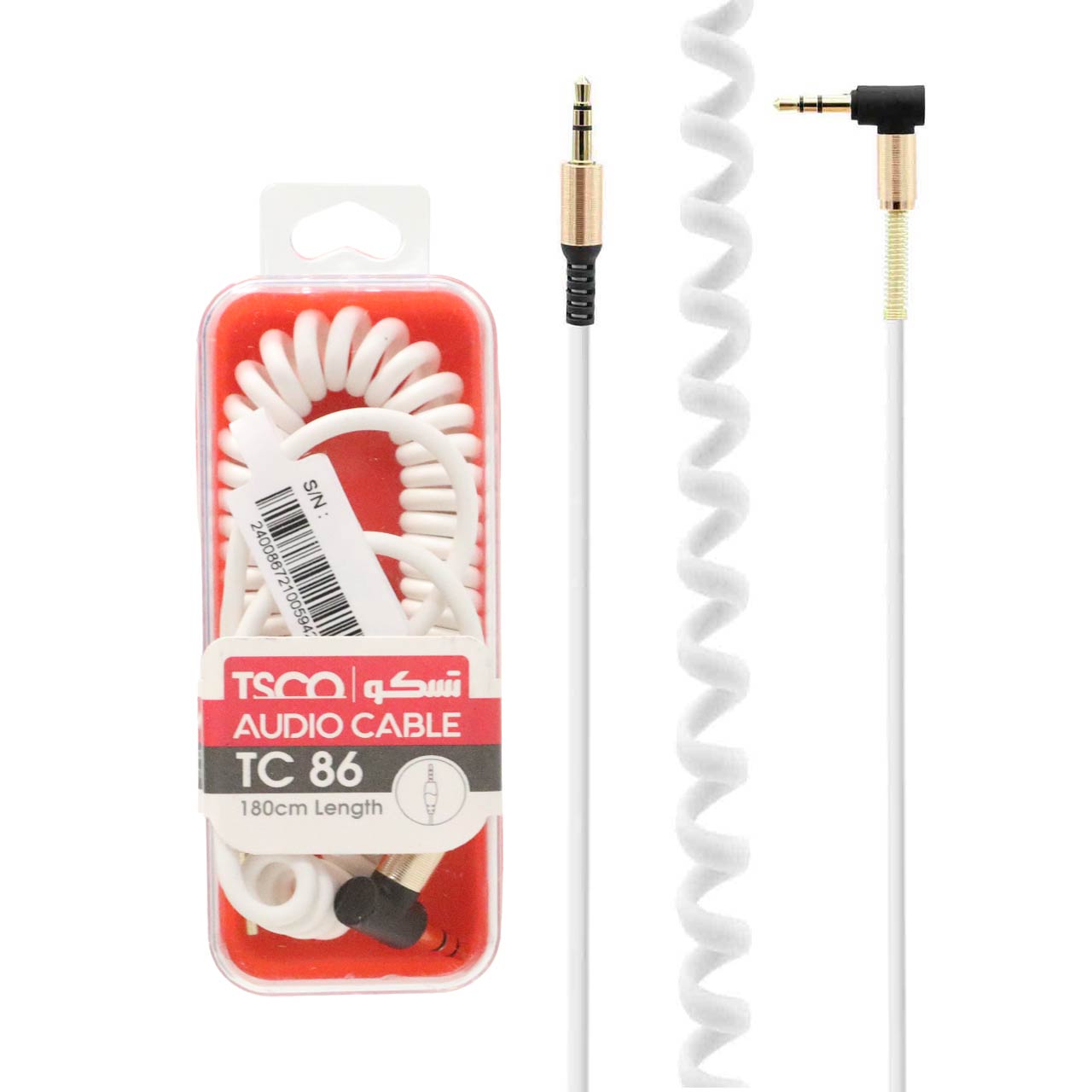 کابل صدا TSCO AUX مدل TC 86