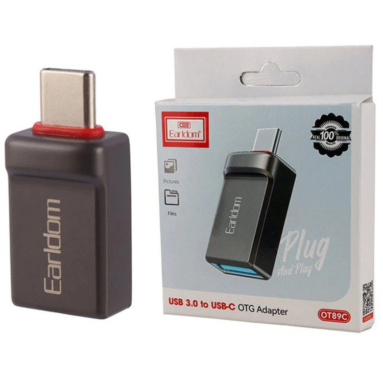 تبدیل USB OTG به تایپ سی ارلدام ET-OT89C