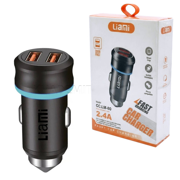 شارژر فندکی لیامی مدل LIAMI CC.LM-80