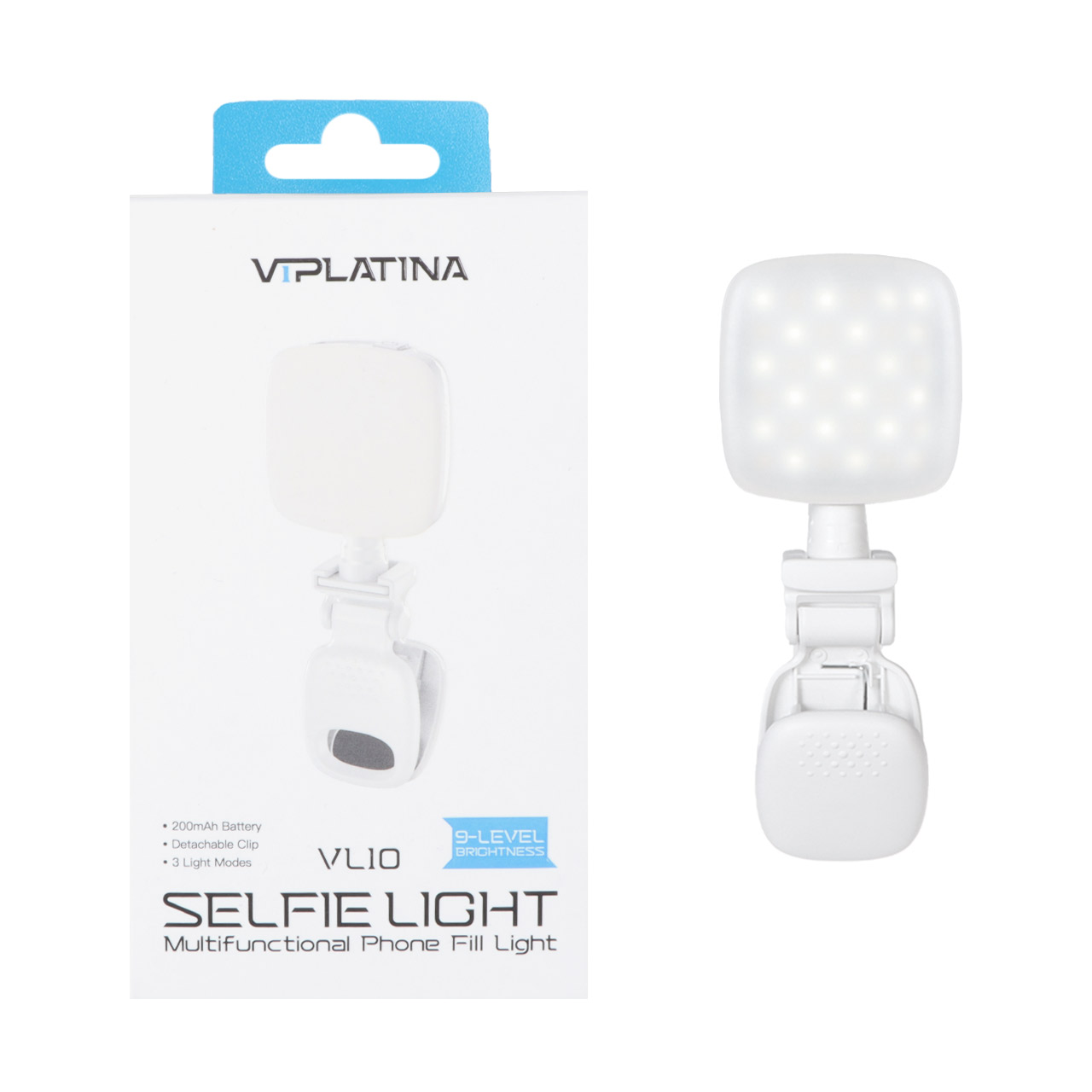 رینگ لایت سلفی وی آی پلاتینا مدل VIPLATINA VL10