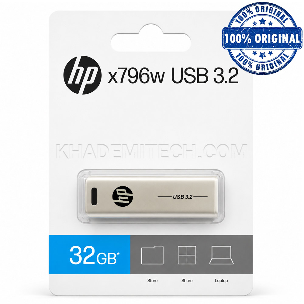 فلش اچ پی مدل hp X796W USB 3.2 32GB