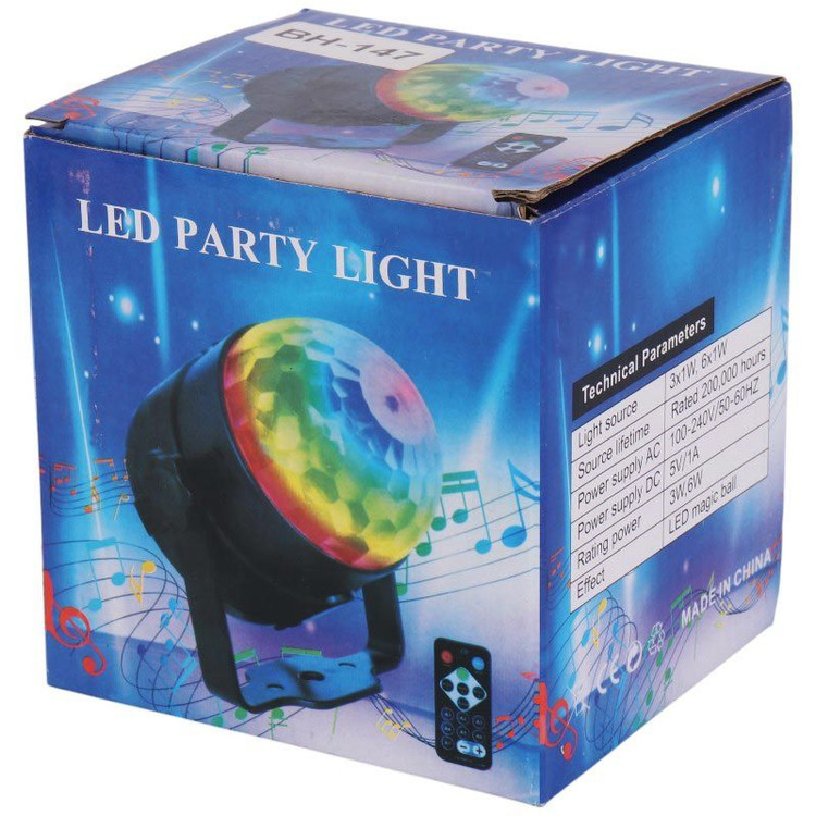 رقص نور گردان BH-147 + ریموت کنترل