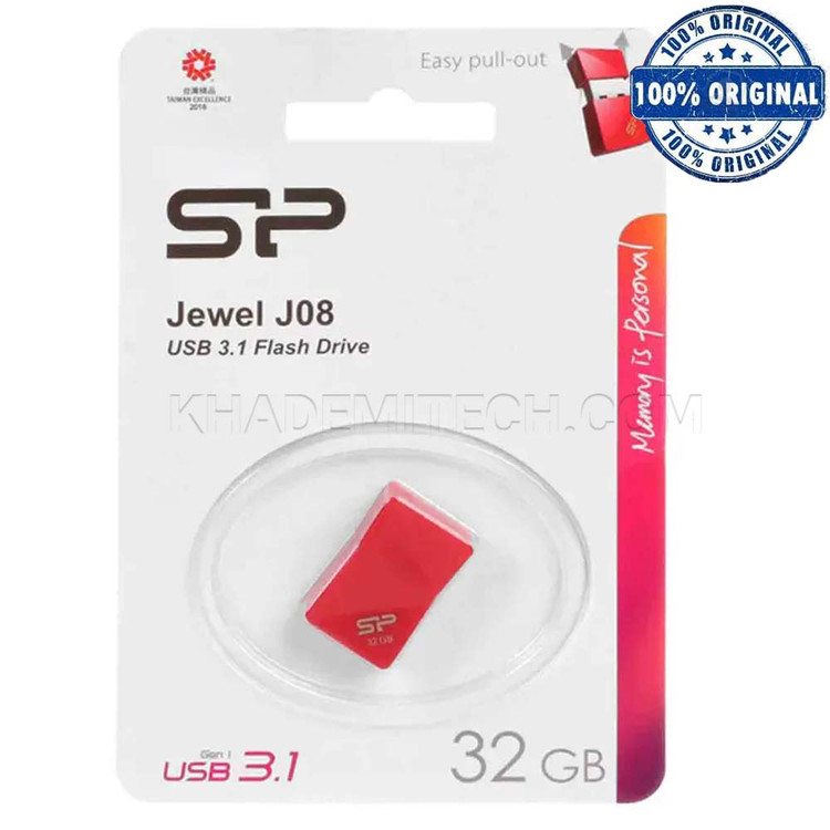 فلش سیلیکون پاور مدل SiliconPower Jewel J08 32G
