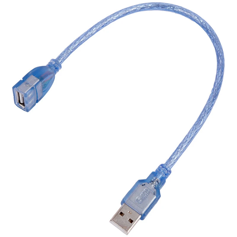 کابل کوتاه افزایش طول USB گلد اسکار Gold Oscar طول 30 سانتی متر شیلد دار